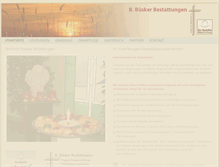 Tablet Screenshot of bestattungen-buesker.de